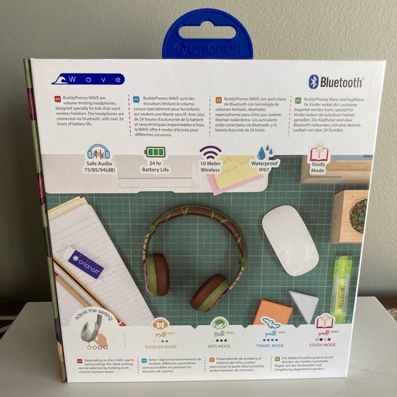 New ONANOFF Buddyphones Kids Headphones - Picture 4 of 5